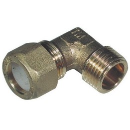 GOMITO MASCHIO PER RAME CON OGIVA TEFLON TIEMME 3/4 x 14