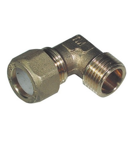 GOMITO MASCHIO PER RAME CON OGIVA TEFLON TIEMME 3/4 x 16