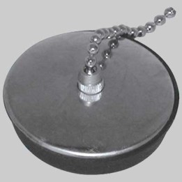 TAPPO CON COPRITAPPO INOX - Ø 52