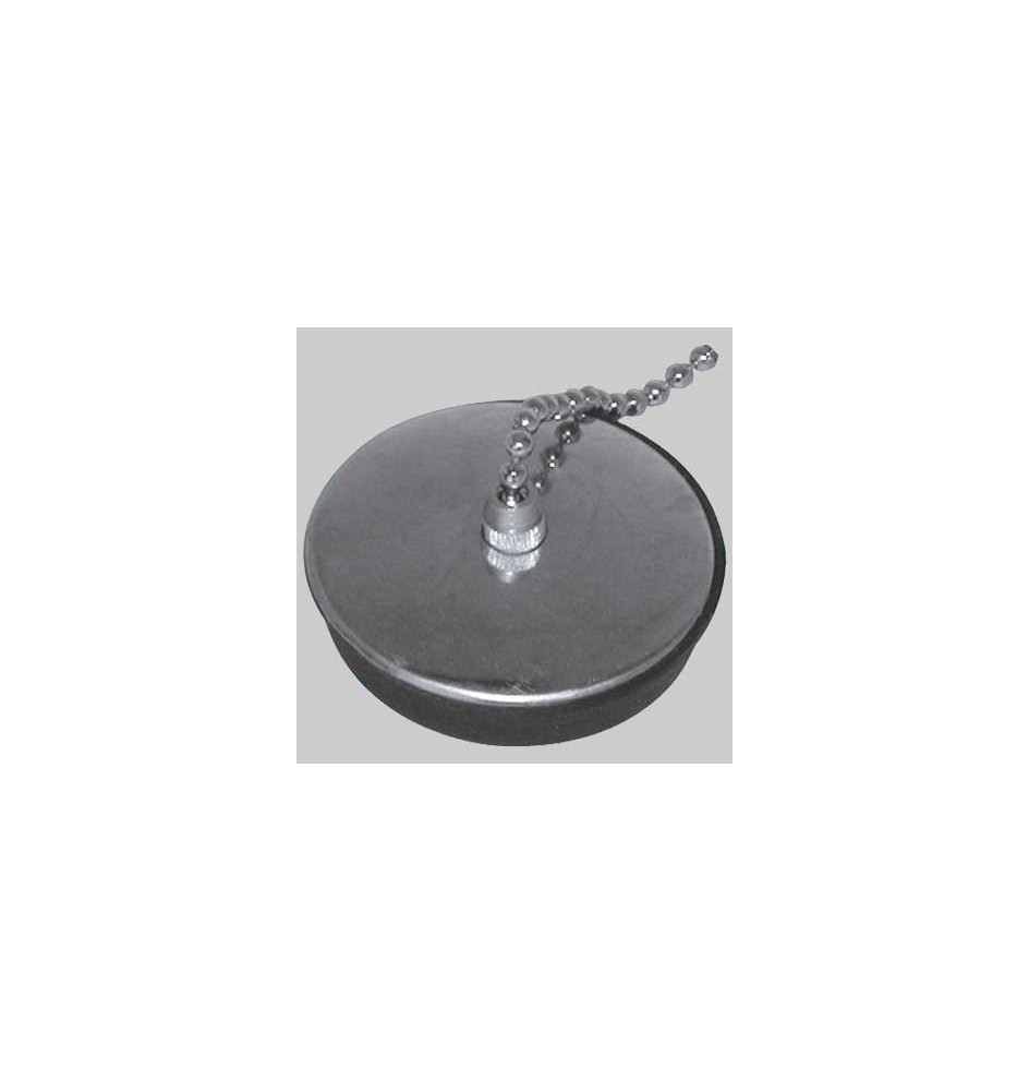 TAPPO CON COPRITAPPO INOX - Ø 52