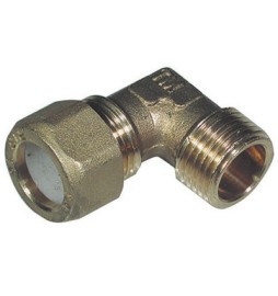 GOMITO MASCHIO PER RAME CON OGIVA TEFLON TIEMME 3/4 x 18R