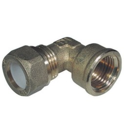 GOMITO FEMMINA PER RAME CON OGIVA TEFLON TIEMME 1/2 x 14