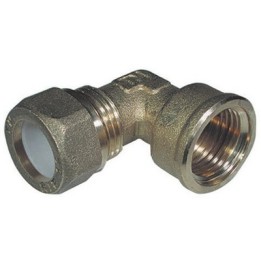 GOMITO FEMMINA PER RAME CON OGIVA TEFLON TIEMME 1/2 x 18R