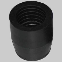 MANICOTTO IN GOMMA NERA PER GIUNZIONE CANOTTI - Ø 40 x 40