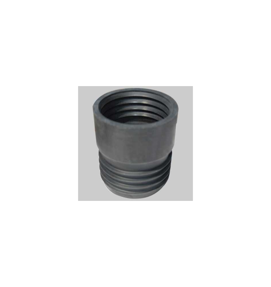 RIDUZIONE IN GOMMA NERA PER RACCORDO TUBI - 75 x 80