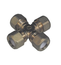 CROCE CON 4 DADI PER RAME CON OGIVA TEFLON TIEMME 1/2 x 14