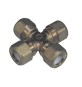 CROCE CON 4 DADI PER RAME CON OGIVA TEFLON TIEMME 1/2 x 14