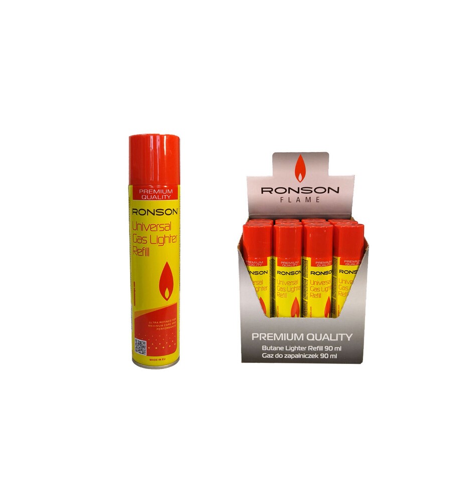 BOMBOLETTA RICARICA GAS RONSON 90 ML