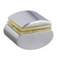 BL REGGIMENSOLA REGOLABILE 6-10 MM CROMO LUCIDO 2 PZ