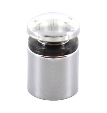 DISTANZIALE P/TARGA D 16XH15 MM CROMO LUCIDO
