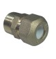 NIPPLE MASCHIO BICONO PER RAME CON OGIVA TEFLON TIEMME 3/4 x 16R