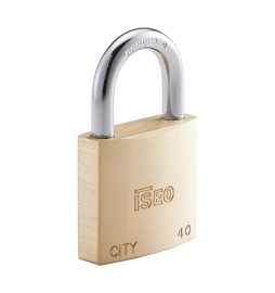 ISEO P700 LUCCHETTO CITY ARCO KA 40MM OTTONE