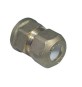 NIPPLE FEMMINA BICONO PER RAME CON OGIVA TEFLON TIEMME 1/2 x 10R
