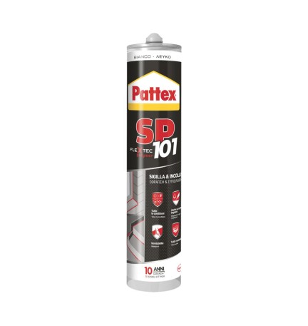 PATTEX SILICONE SP101 BIANCO 280 ML CARTUC.