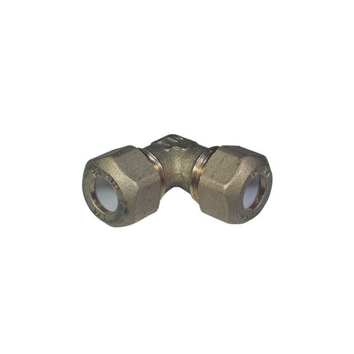 GOMITO DOPPIO PER RAME CON OGIVA TEFLON TIEMME 1/2 x 10R