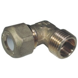 GOMITO MASCHIO PER RAME CON OGIVA TEFLON TIEMME 1/2 x 10R