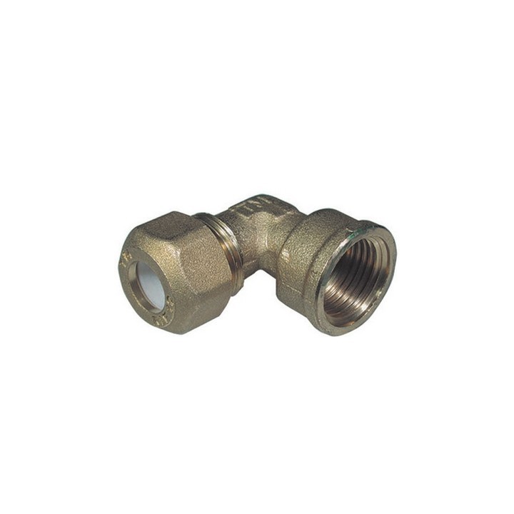 GOMITO FEMMINA PER RAME CON OGIVA TEFLON TIEMME 1/2 x 12R