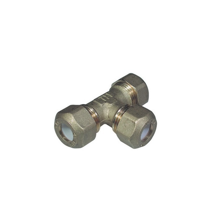 TEE CON TRE DADI PER RAME CON OGIVA TEFLON TIEMME 1/2 x 12R