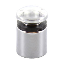 DISTANZIALE P/TARGA D 16XH25 MM CROMO LUCIDO
