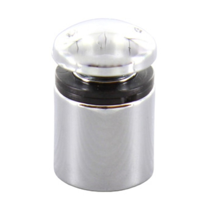 DISTANZIALE P/TARGA D 16XH25 MM CROMO LUCIDO
