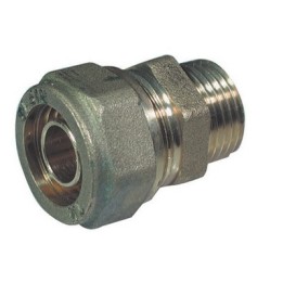 RACCORDO DIRITTO MASCHIO PER TUBO COBRA-PEX 1/2 x 15