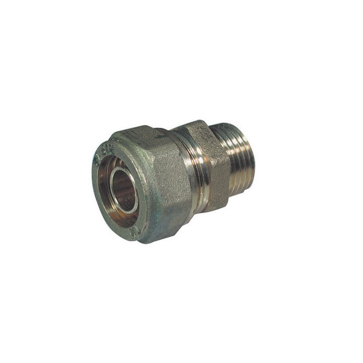 RACCORDO DIRITTO MASCHIO PER TUBO COBRA-PEX 1/2 x 15