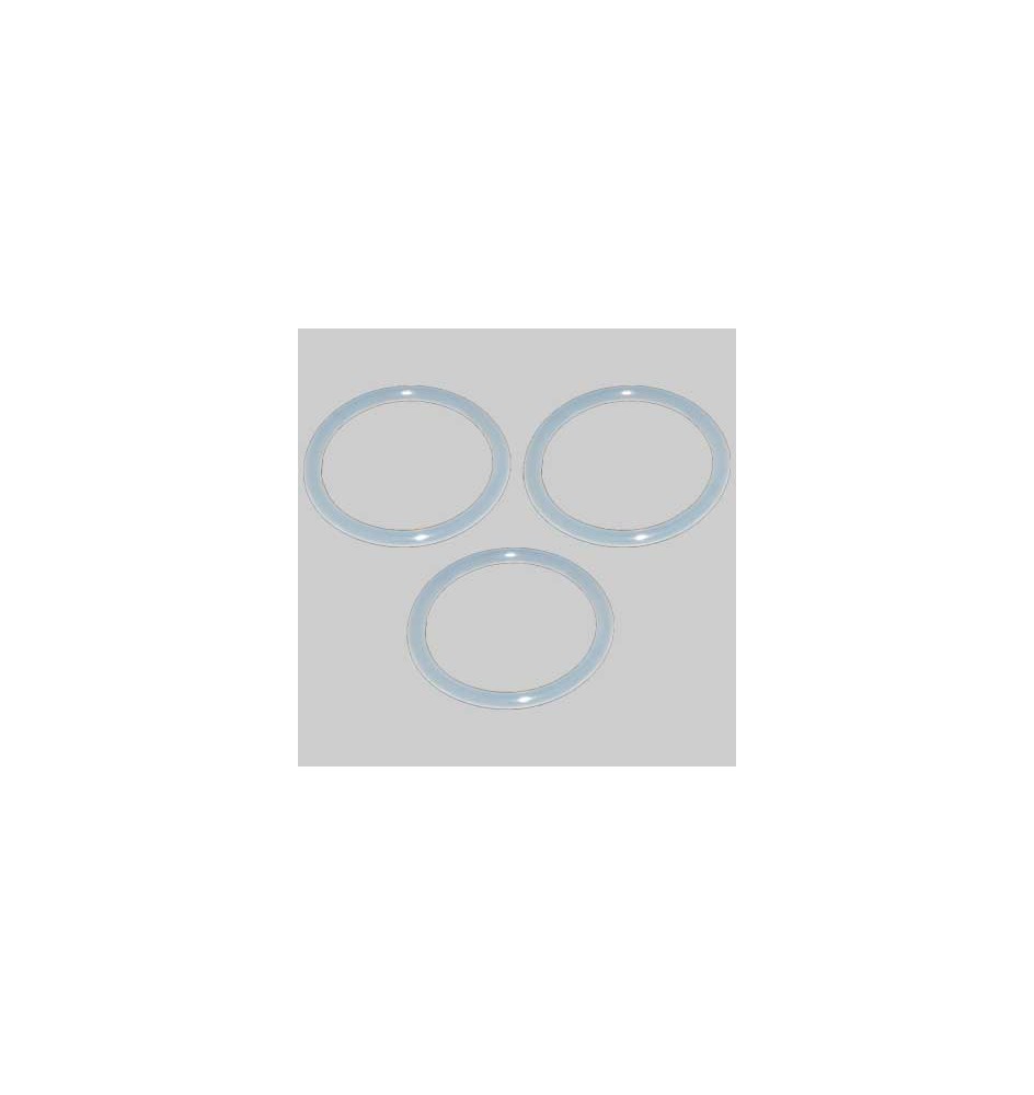O-RING SILICONE BIANCO PER TAPPI RADIATORI - 1" Ø 42 2,5 mm