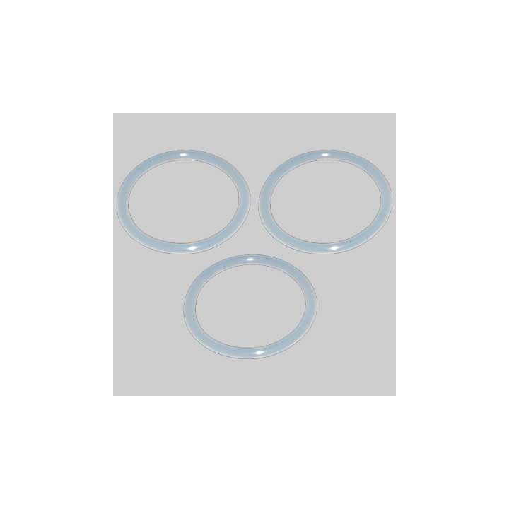 O-RING SILICONE BIANCO PER TAPPI RADIATORI - 1" Ø 42 2,5 mm