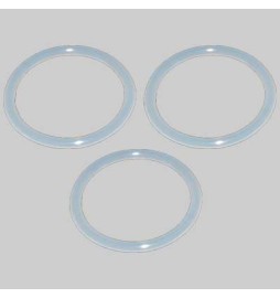 O-RING SILICONE BIANCO PER TAPPI RADIATORI - 1'1/4 Ø 56 acciaio