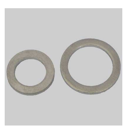 GUARNIZIONE IN ALLUMINIO PER TUBI GAS - DN 15 - 1/2