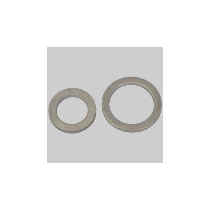 GUARNIZIONE IN ALLUMINIO PER TUBI GAS - DN 15 - 1/2
