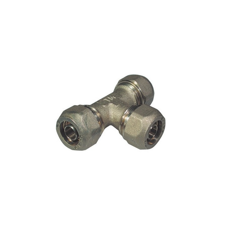 RACCORDO A T PER TUBO COBRA-PEX 18