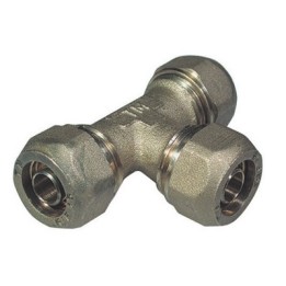 RACCORDO A T PER TUBO COBRA-PEX 22