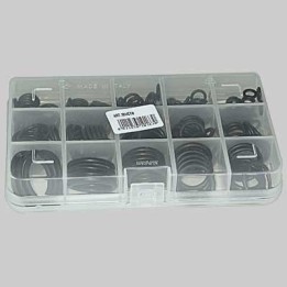 SCATOLA O-RING ASSORTITI - 219 pz per rubinetteria