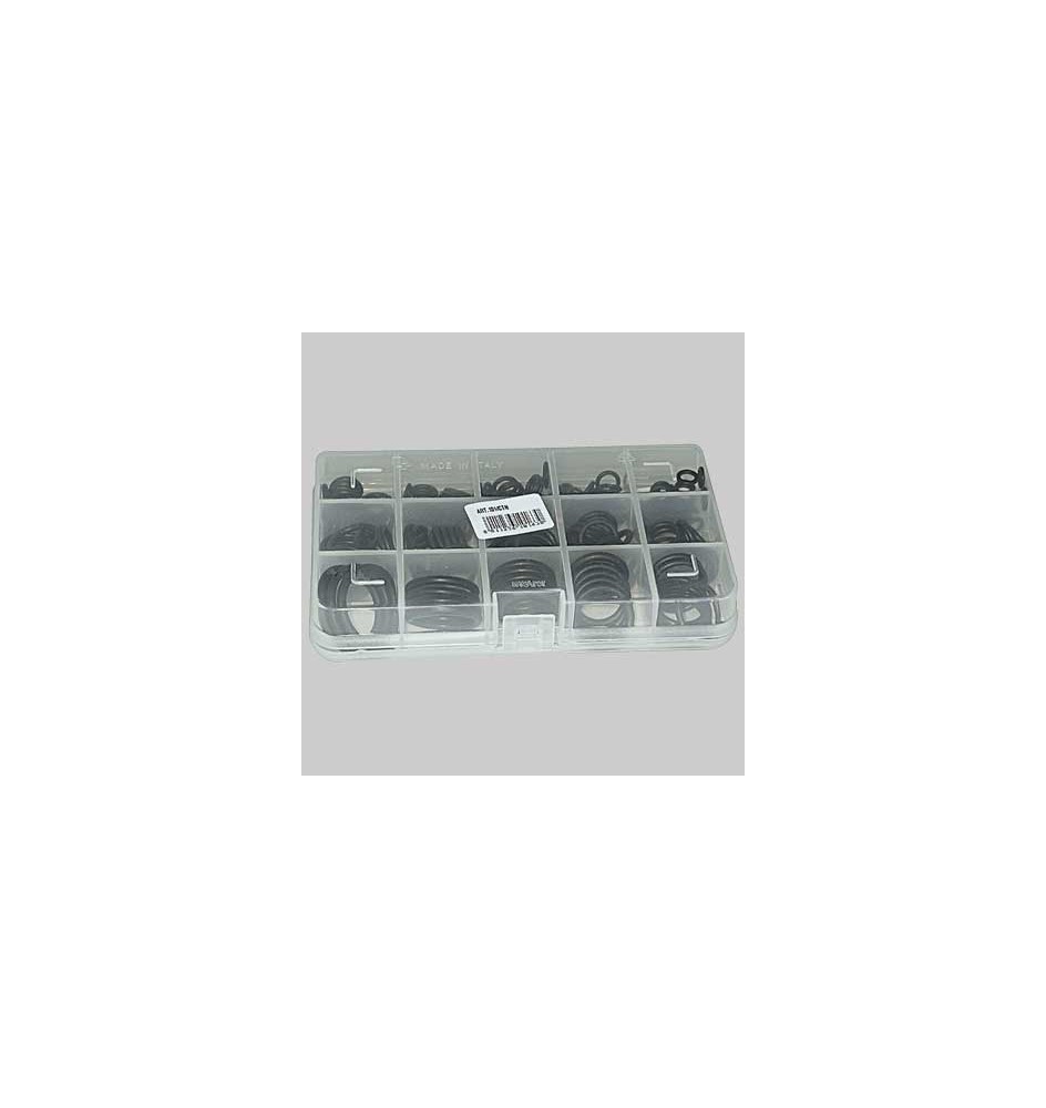 SCATOLA O-RING ASSORTITI - 219 pz per rubinetteria