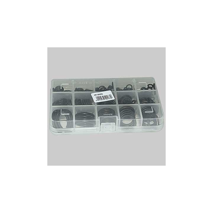 SCATOLA O-RING ASSORTITI - 219 pz per rubinetteria
