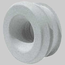 MORSETTO PER ORINATOIO IN GOMMA BIANCA - 35 x 14