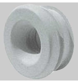 MORSETTO PER ORINATOIO IN GOMMA BIANCA - 35 x 14