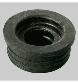 MORSETTO IN GOMMA NERA PER CURVE TECNICHE MM 53,5 - Ø 26÷32