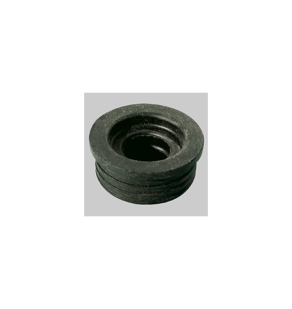 MORSETTO IN GOMMA NERA PER CURVE TECNICHE MM 53,5 - Ø 44÷45