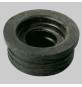 MORSETTO IN GOMMA NERA PER CURVE TECNICHE MM 53,5 - Ø 44÷45