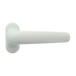 MANIGLIA P/PORTA IN ALLUMINIO BIANCO RAL9010