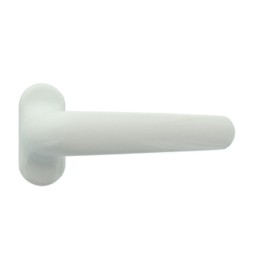 MANIGLIA P/PORTA IN ALLUMINIO BIANCO RAL9010