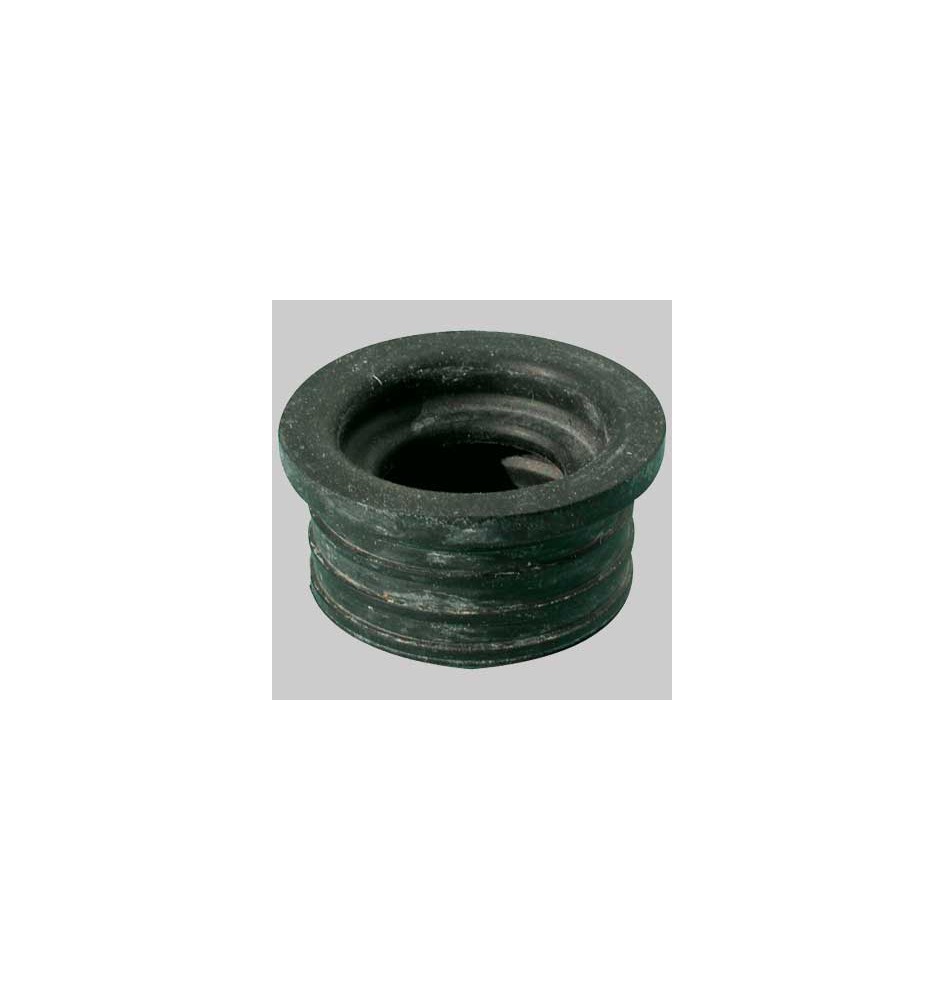 MORSETTO IN GOMMA NERA PER CURVE TECNICHE MM 50 - Ø 26÷32
