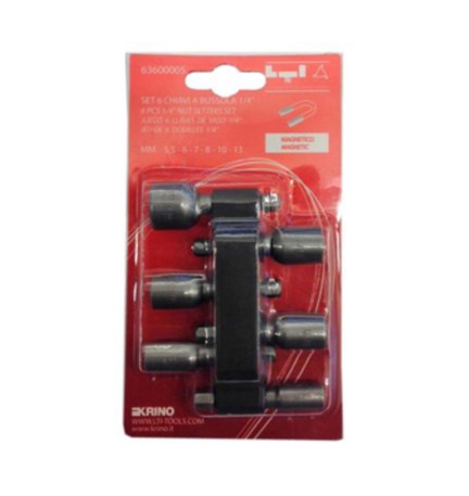 LTI SET 6 INSERTI A BUSSOLA MAGNETICI