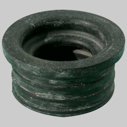 MORSETTO IN GOMMA NERA PER CURVE TECNICHE MM 50 - Ø 30÷32