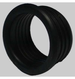 MORSETTO IN GOMMA NERA PER CURVE TECNICHE NICOLL - mm 50 x Ø 26÷32