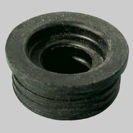 Morsetto in gomma nera per curve Tecniche mm 46 - Ø 40