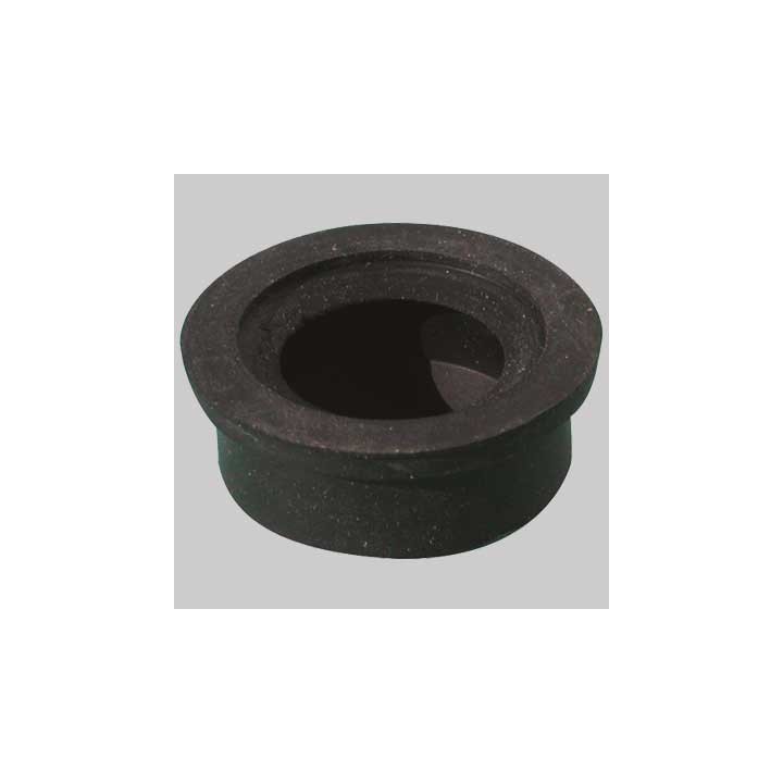 MORSETTO IN GOMMA NERA PER CURVE TECNICHE MM 32 - Ø 26