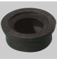 MORSETTO IN GOMMA NERA PER CURVE TECNICHE MM 32 - Ø 26